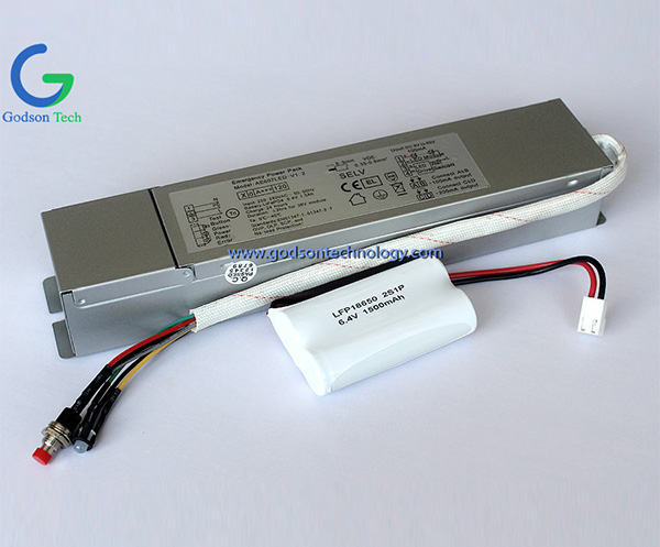 Аварийный блок питания LFP 18650 1500mAh 6.4V