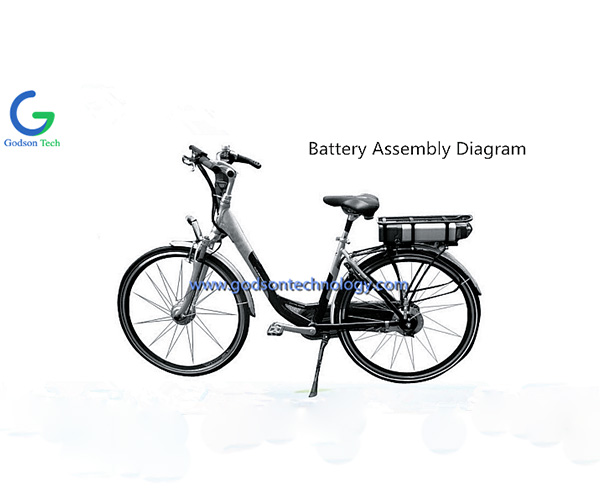 E-bike аккумулятор 36V 8Ah JL-1