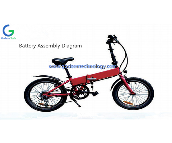 E-bike аккумулятор 36V 10Ah NeizhiBattery