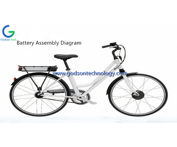 E-bike аккумулятор 36V 10Ah Guangmang