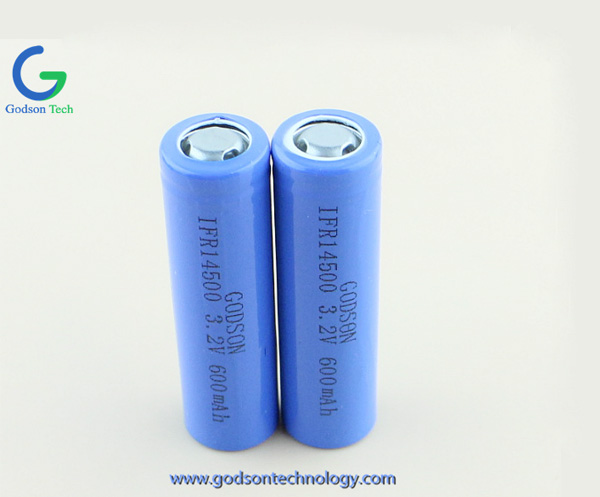 Аккумулятор LiFePO4 IFR14500 600mAh 3.2V