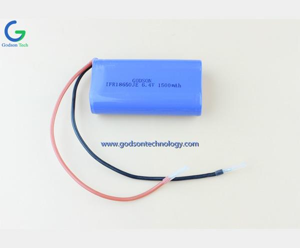 Аккумулятор LiFePO4 IFR18650 1500mAh 6.4V