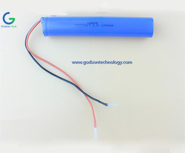 LiFePO4 Аккумулятор IFR26650 3000mAh 6.4V