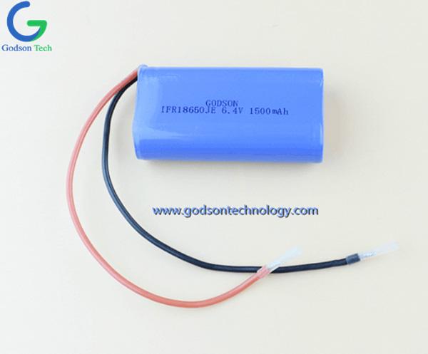 LiFePO4 Аккумулятор IFR18650 1500mAh 6.4V