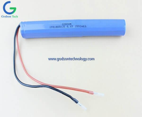 LiFePO4 Аккумулятор IFR18650 1500mAh 6.4V