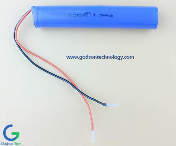 LiFePO4 Аккумулятор IFR26650 3000mAh 6.4V