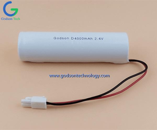 Ni-Cd аккумуляторная батарея D4000mAh 2.4V