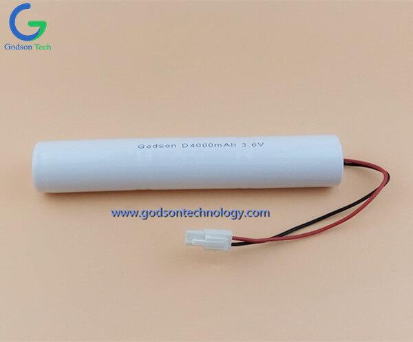 Ni-Cd аккумуляторная батарея D4000mAh 3.6V