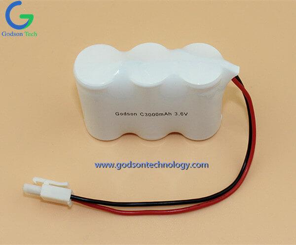 Ni-Cd аккумуляторная батарея C3000mAh 3.6V