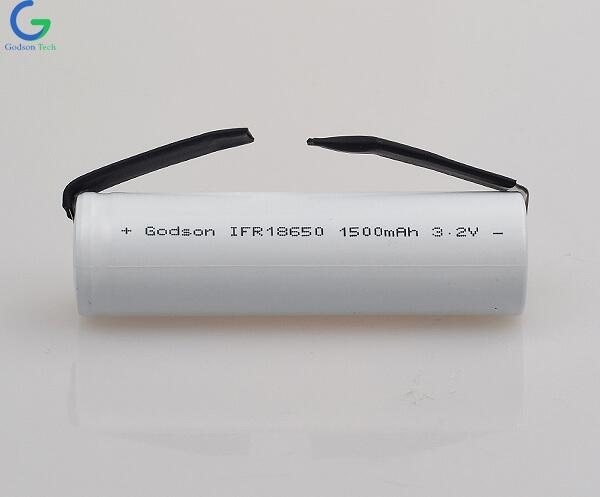 Аккумулятор LiFePo4 IFR18650 1500mAh 3.2V