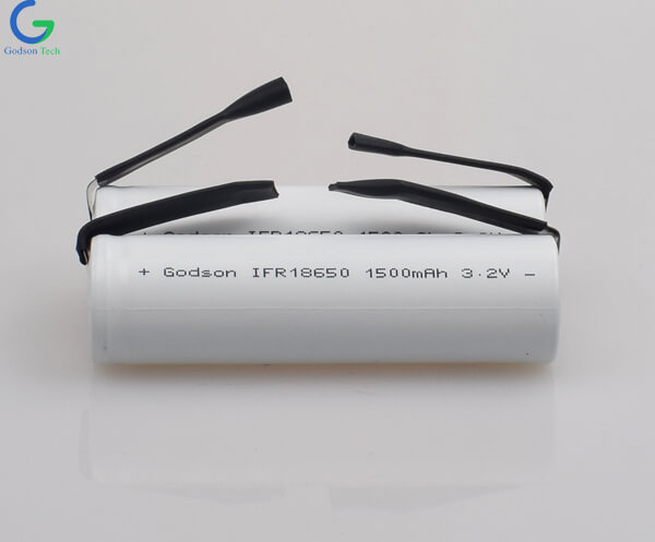 Аккумулятор LiFePo4 IFR18650 1500mAh 3.2V