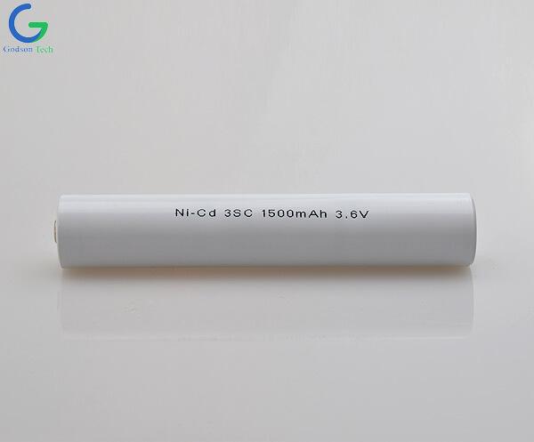 Ni-Cd аккумуляторная батарея SC1500mAh 3.6V