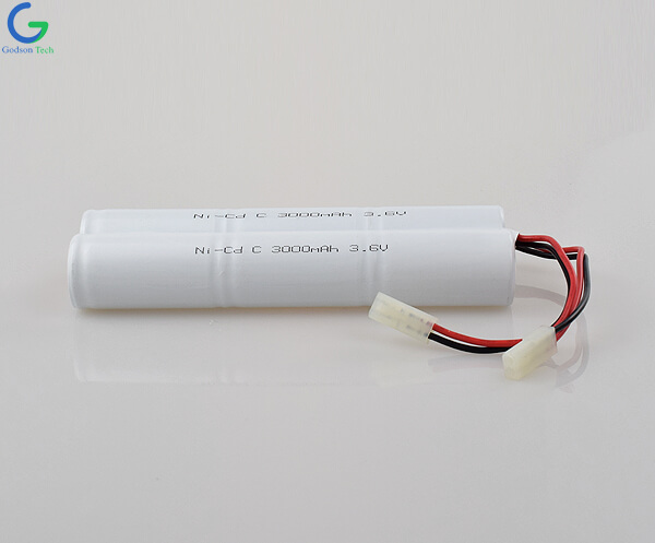 Аккумулятор Ni-Cd C3000mAh 3.6V