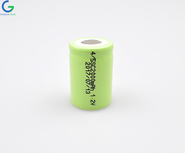 Ni-MH аккумуляторная батарея 4/5SC 2000mAh 1.2V