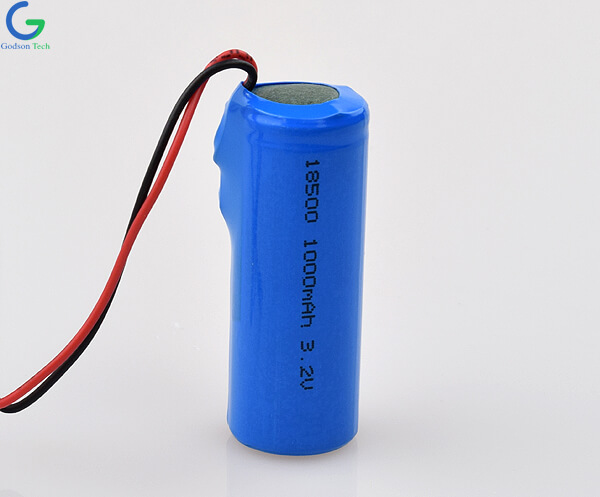 LiFePO4 Аккумулятор IFR18500 1000mAh 3.2V