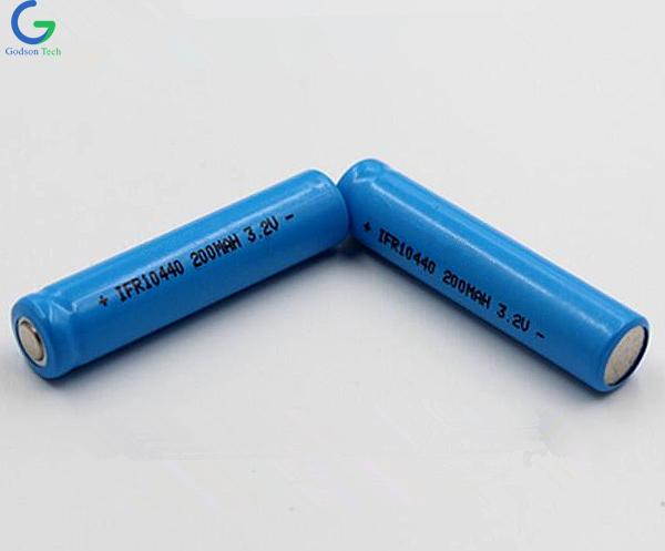 LiFePO4 Аккумулятор IFR10440 200mAh 3.2V