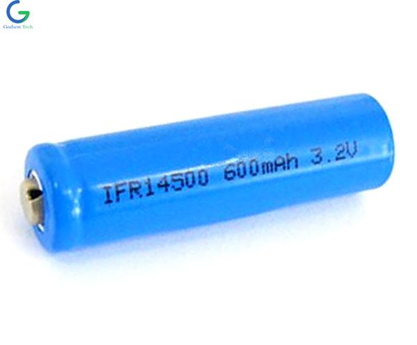 Аккумулятор LiFePO4 IFR14500 600mAh 3.2V