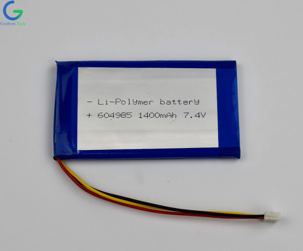 литий-полимерный аккумулятор 604985 1400mAh 7.4V