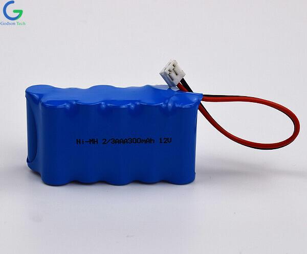 Аккумулятор Ni-MH 2/3AAA 300mAh 12V