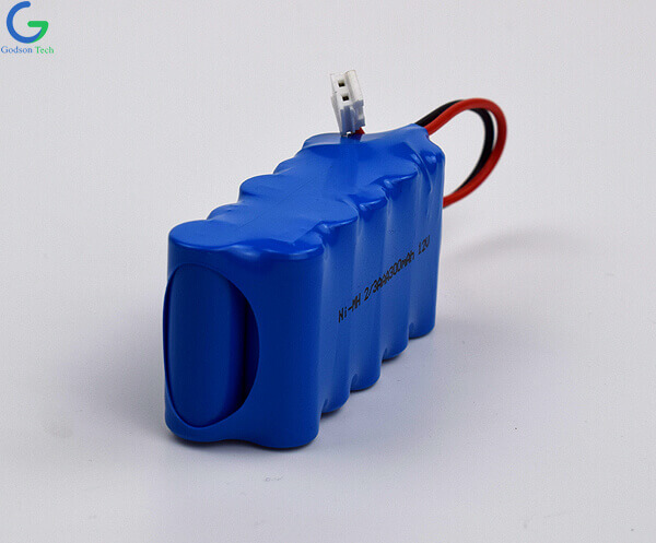 Аккумулятор Ni-MH 2/3AAA 300mAh 12V