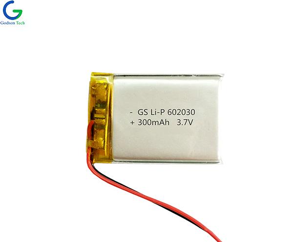 литий-полимерный аккумулятор 602030 300mAh 3.7V