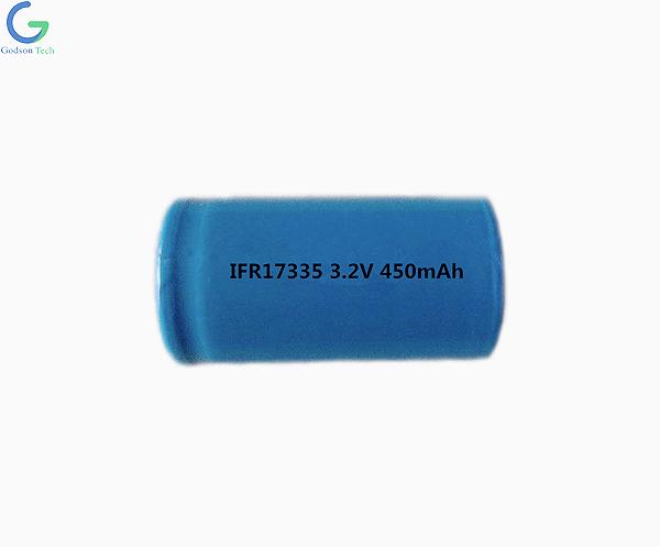 LiFePO4 Aккумулятор IFR17335 450mAh 3.2V