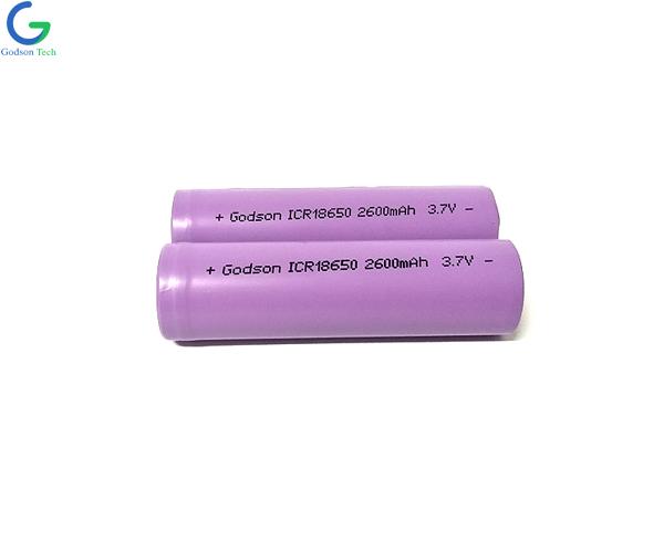 Литиевая батарея ICR18650 2600mAh 3.7V