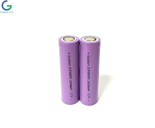 Литиевая батарея ICR18650 2600mAh 3.7V