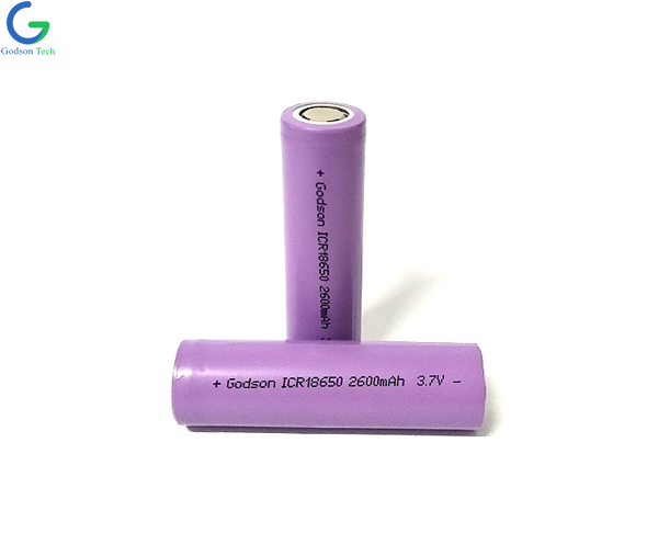 Литиевая батарея ICR18650 2600mAh 3.7V